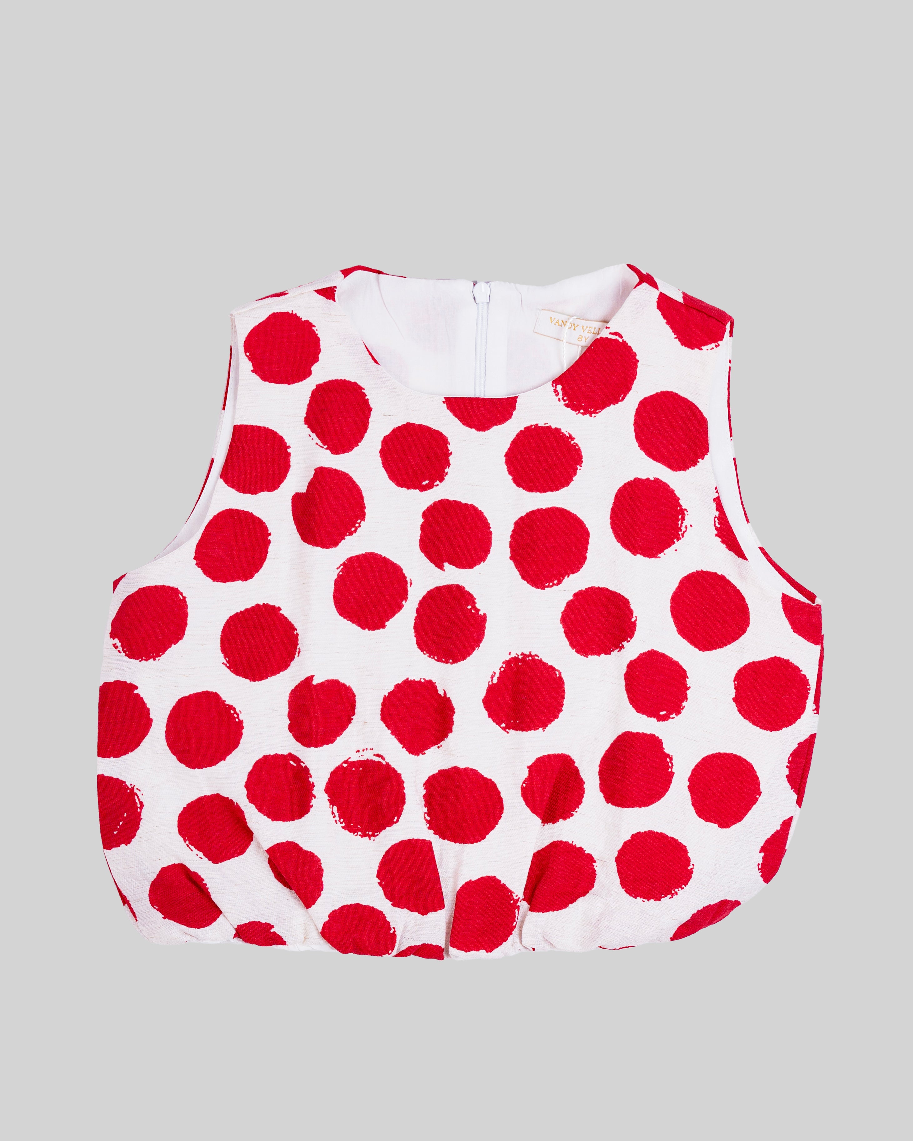 Polka Dots Crop Top