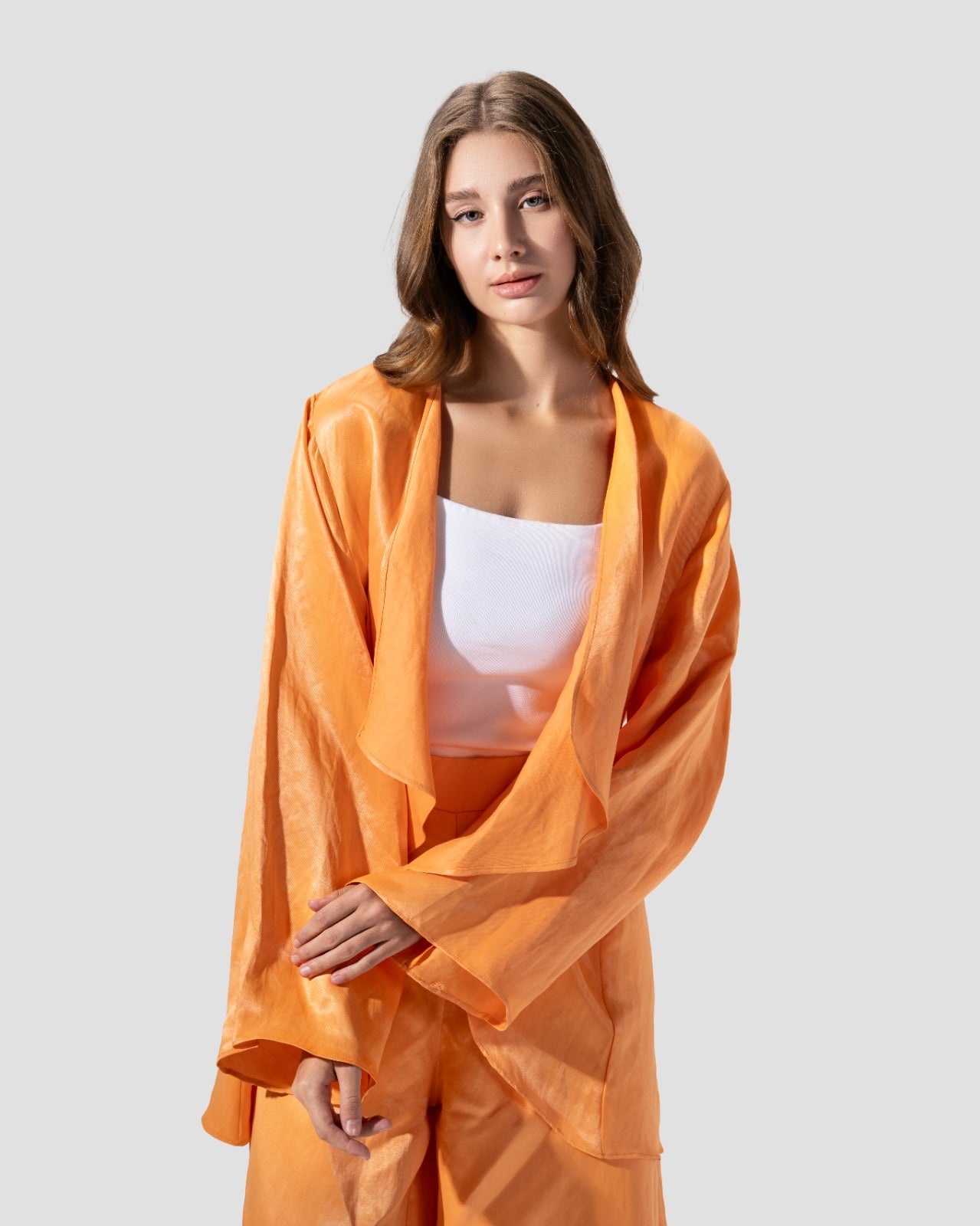 كارديجان بأكمام طويلة وطبقات