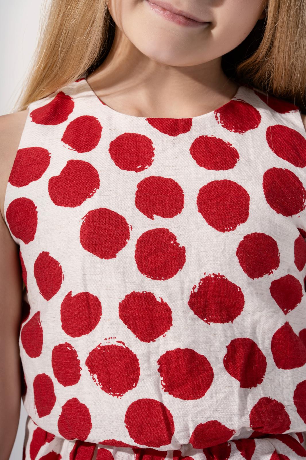 Polka Dots Crop Top