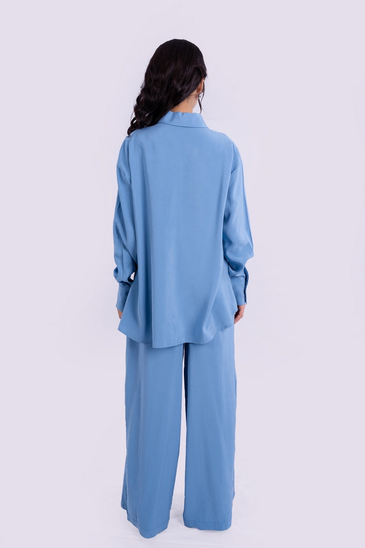 OVERSIZED BLOUSE WITH LONG SLEEVES