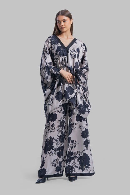 Floral V-Neck Blouse