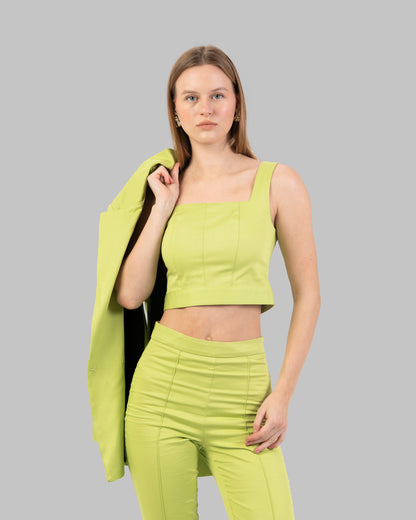 Oversized Double-Breasted jacket.