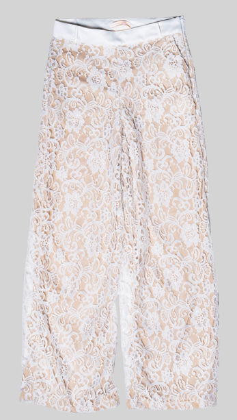 HIGH-WAIST DANTEL PANTS