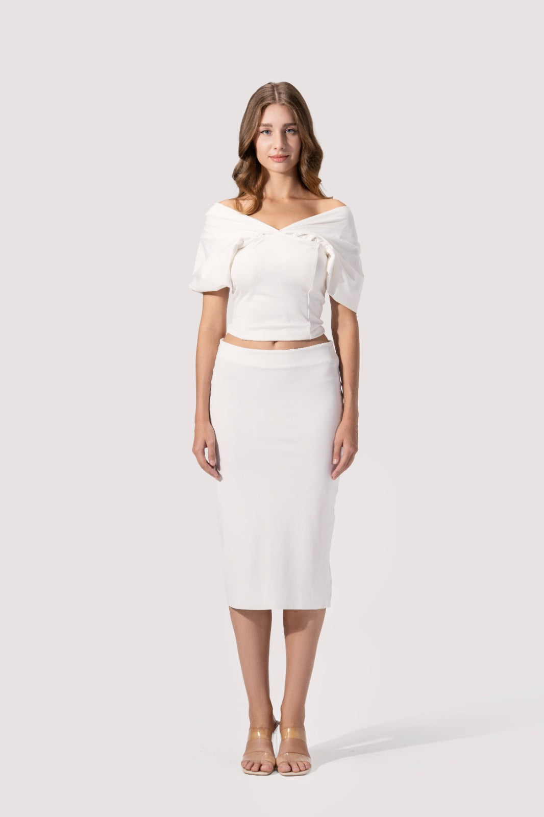 skirt High waist knee length tight fit