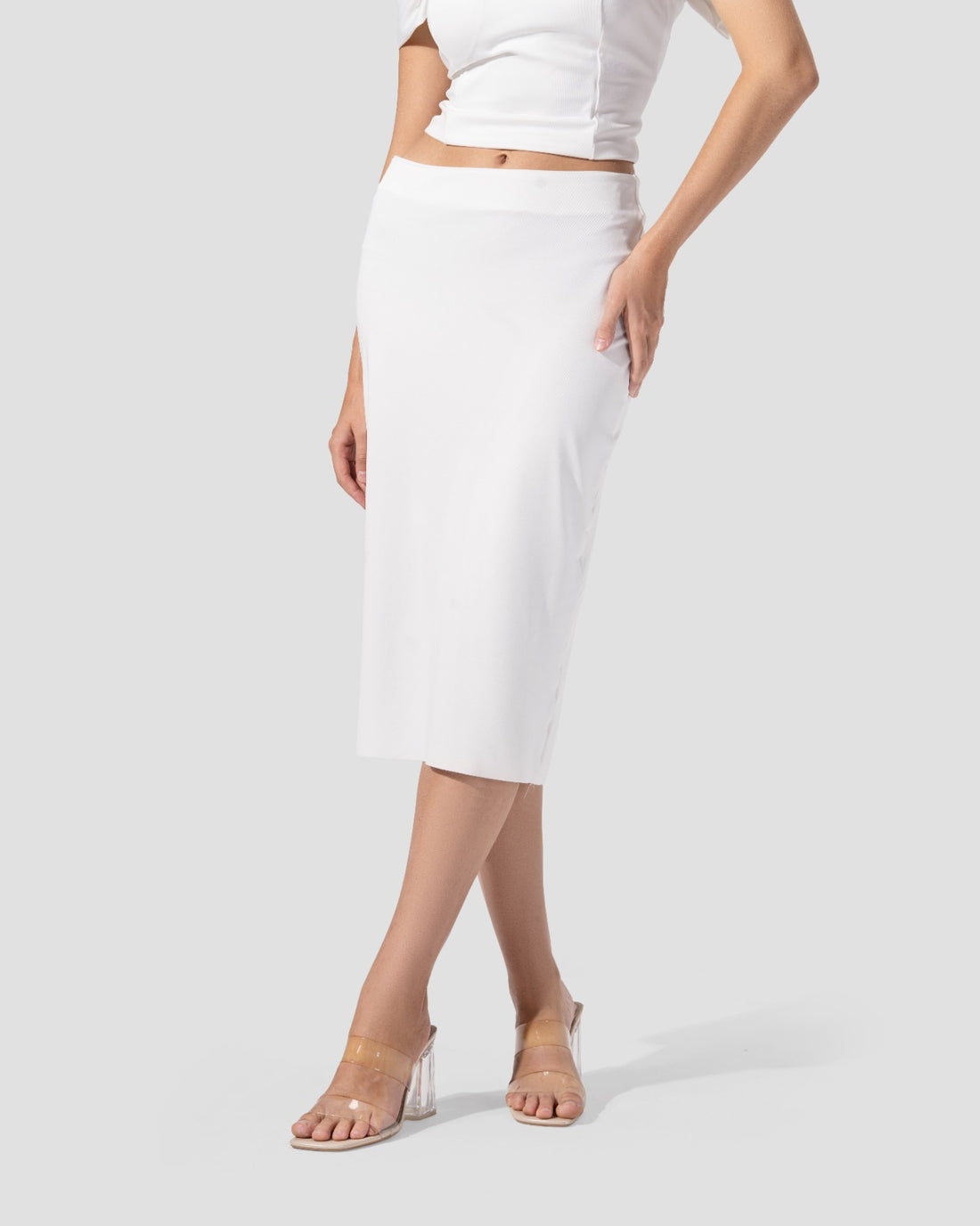 skirt High waist knee length tight fit