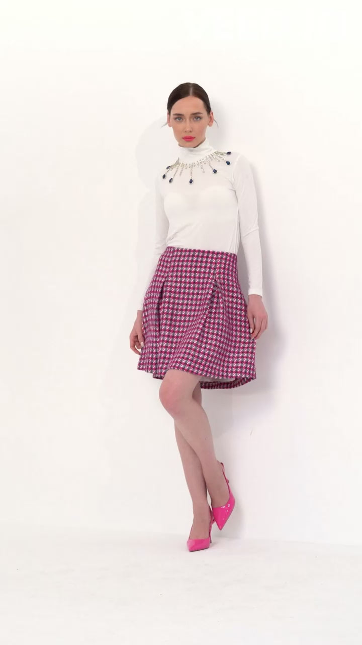 TWEED MINI SKIRT